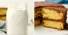 Zelfgemaakt recept voor gele cakemix